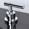 Kingston Brass FSC8921CML Manhattan Widespread Bathroom Faucet W/ Brass Pop-Up, Chrome FSC8921CML - alternate 4